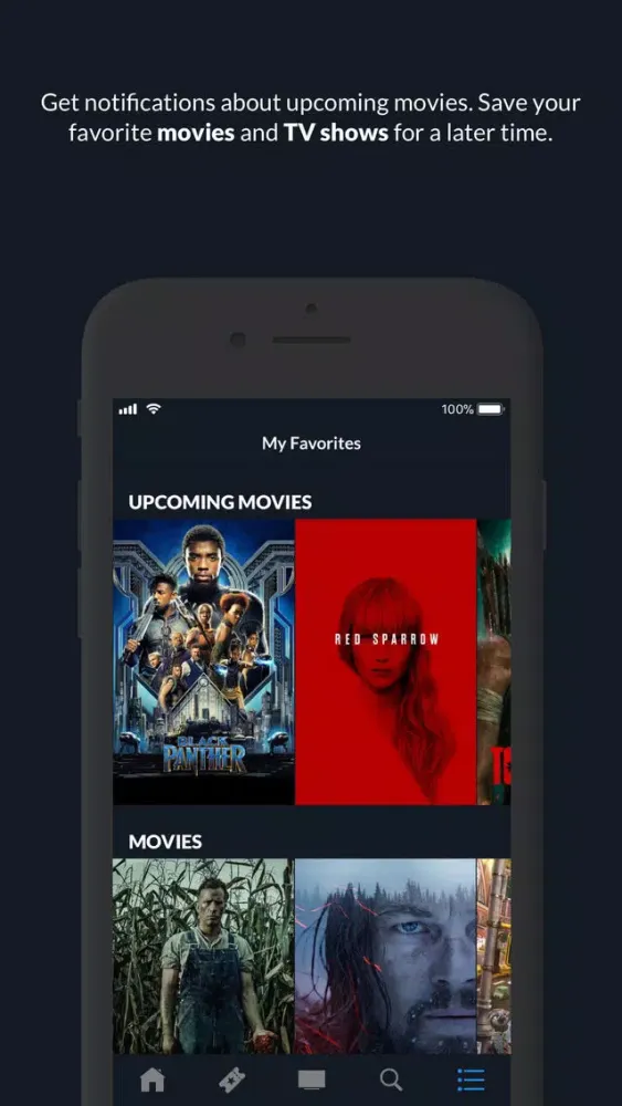 Pause - Movie & TV Discovery スクリーンショット