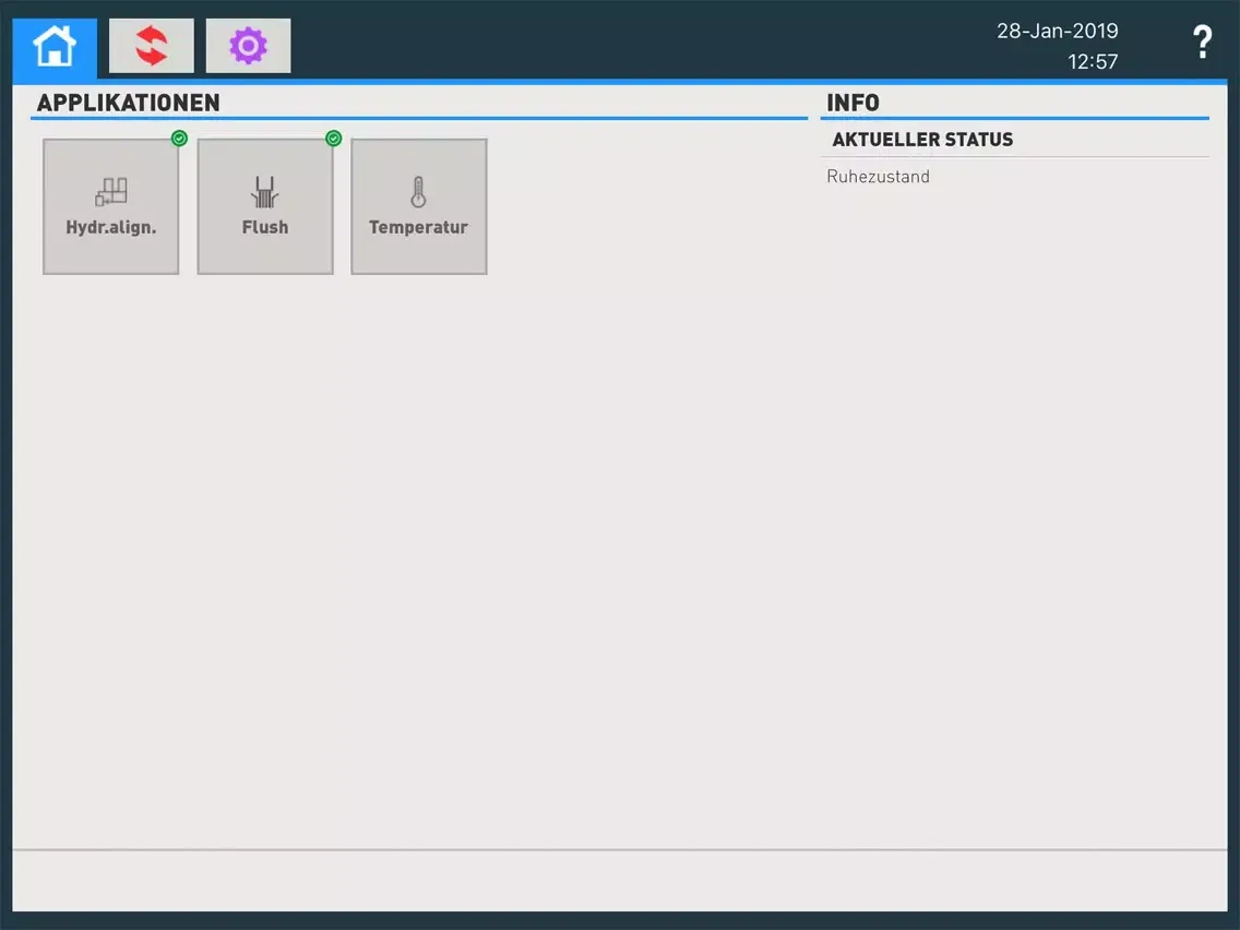 Hycleen Automation System iPad  Screenshots