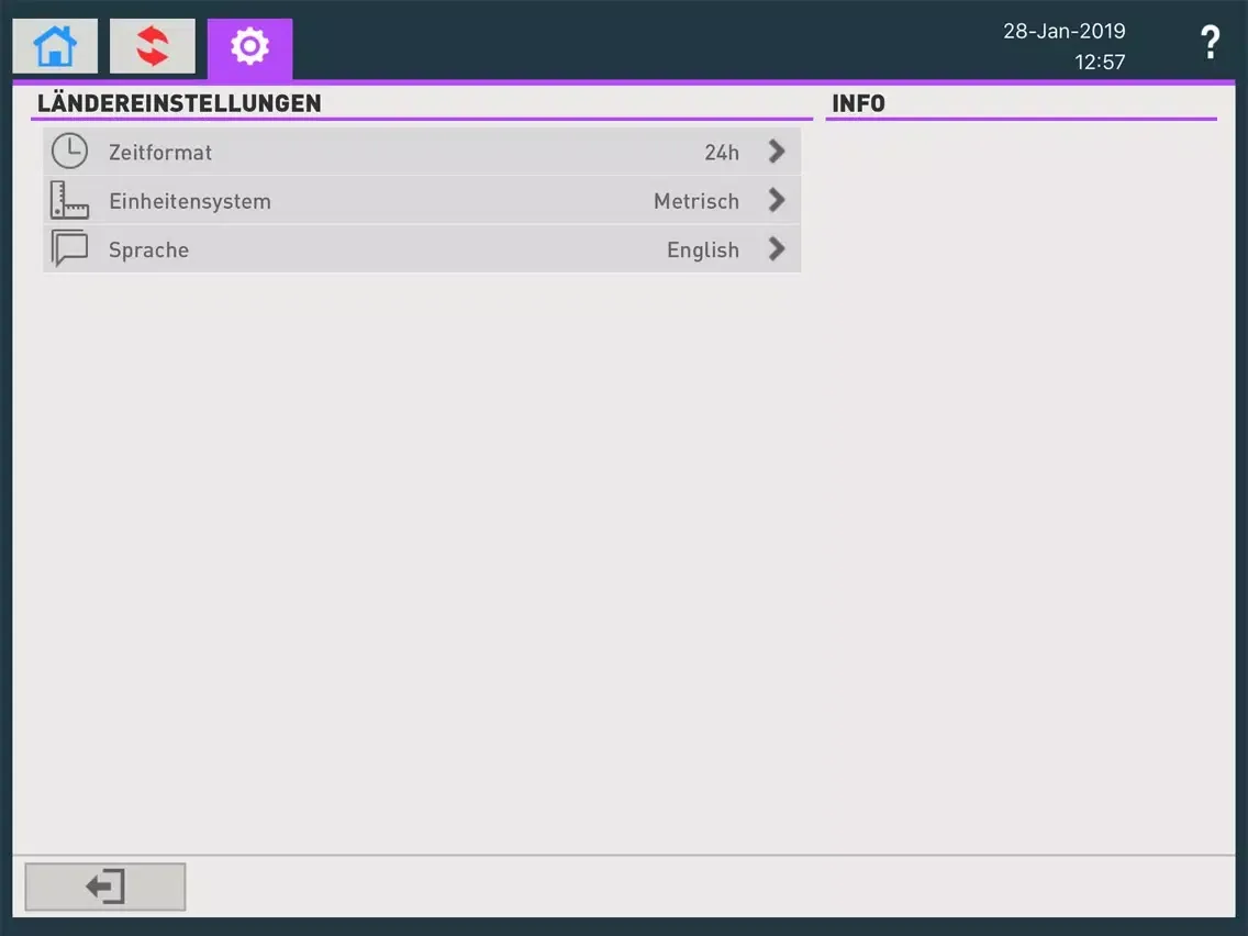 Hycleen Automation System iPad  Screenshots