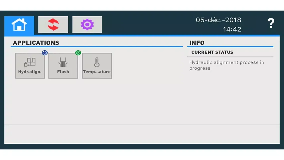 Hycleen Automation System Screenshots