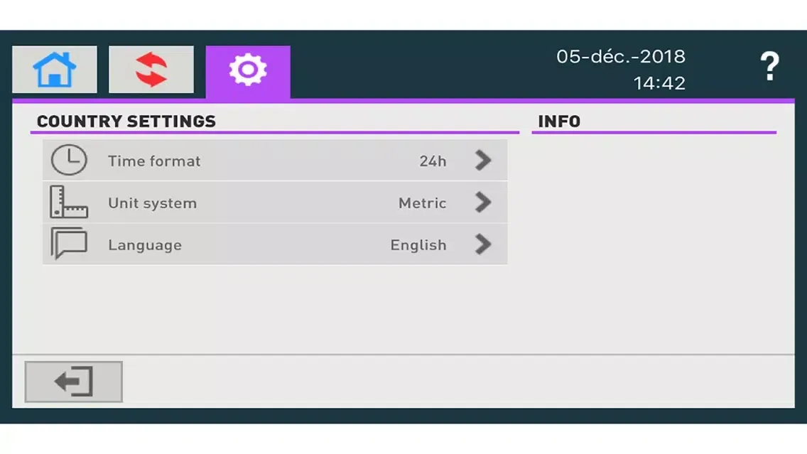 Hycleen Automation System Screenshots