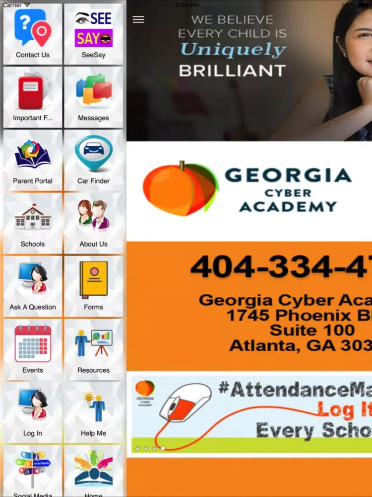 Capturas de pantalla de GA Cyber Academy iPad 