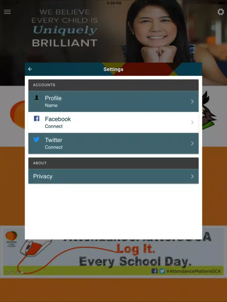 Capturas de pantalla de GA Cyber Academy iPad 