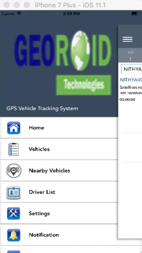 Скриншоты GEOROID TRACKING