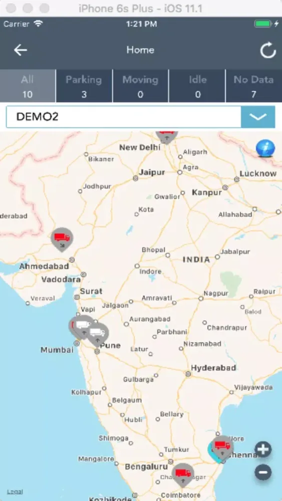 Скриншоты GEOROID TRACKING