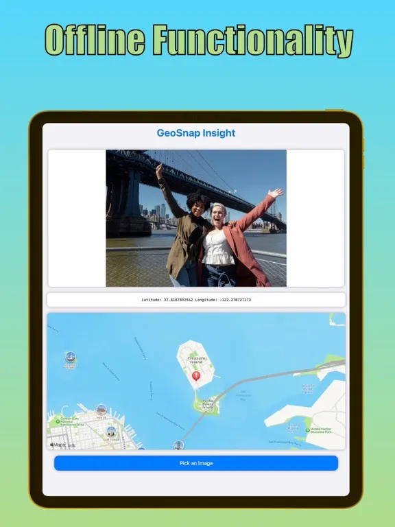 GeoSnap Insight iPad  스크린샷