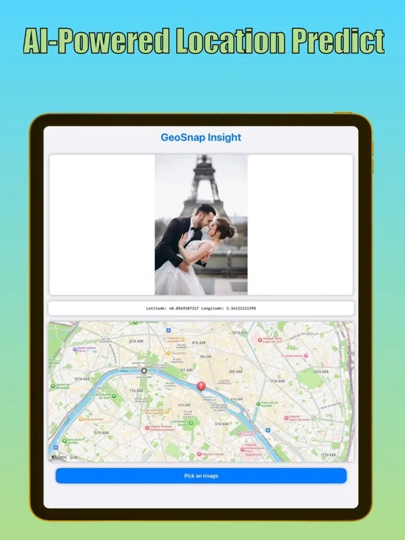 GeoSnap Insight iPad  스크린샷