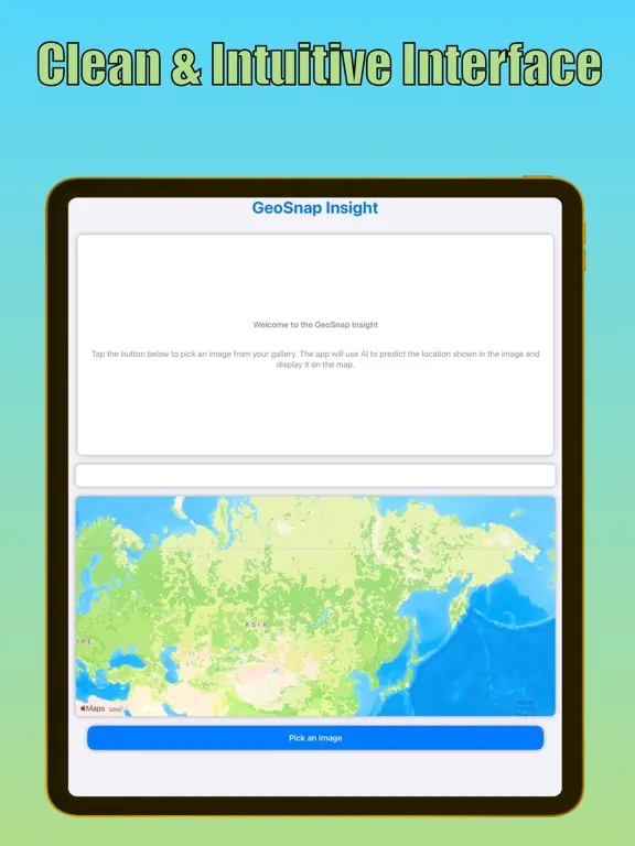 GeoSnap Insight iPad  스크린샷
