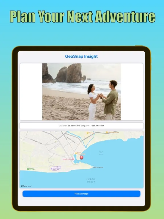 GeoSnap Insight iPad  스크린샷