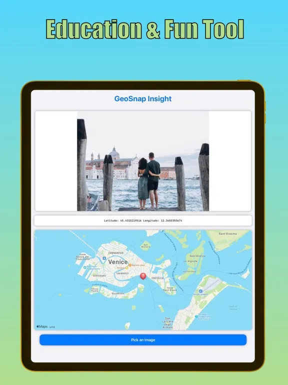 GeoSnap Insight iPad  스크린샷