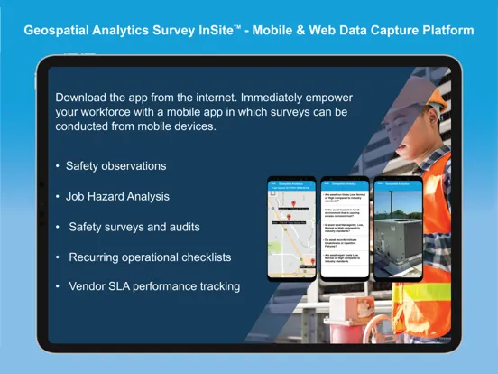 Geospatial Survey InSite iPad  Screenshots