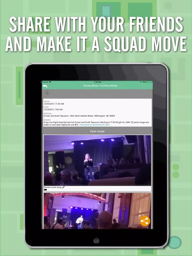 ภาพหน้าจอของ Geoswap iPad 