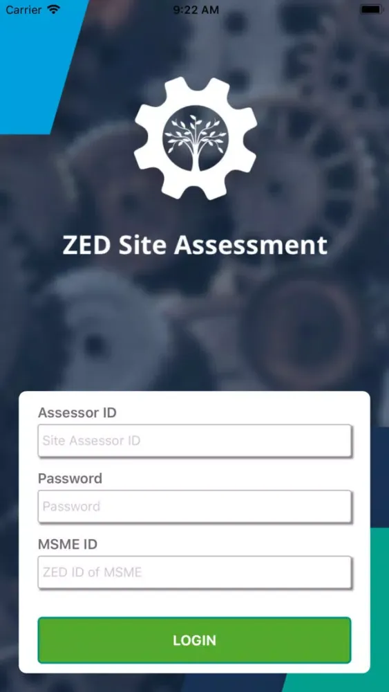 Zrzuty ekranu ZED Site Assessment
