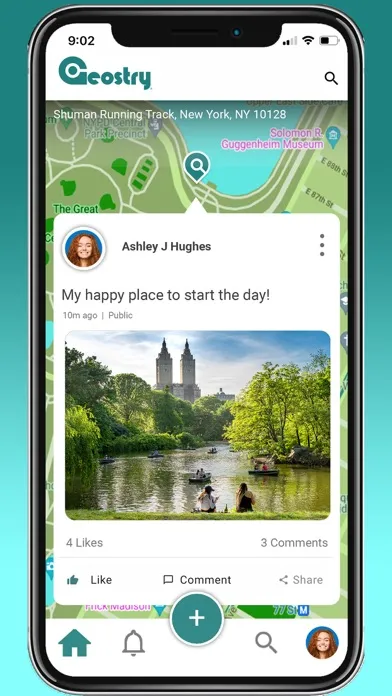 Ảnh chụp màn hình của Geostry