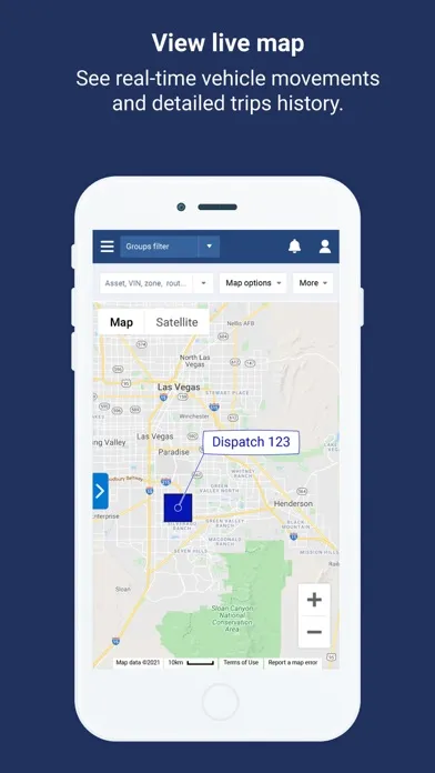 MyGeotab Fleet Management स्क्रीनशॉट