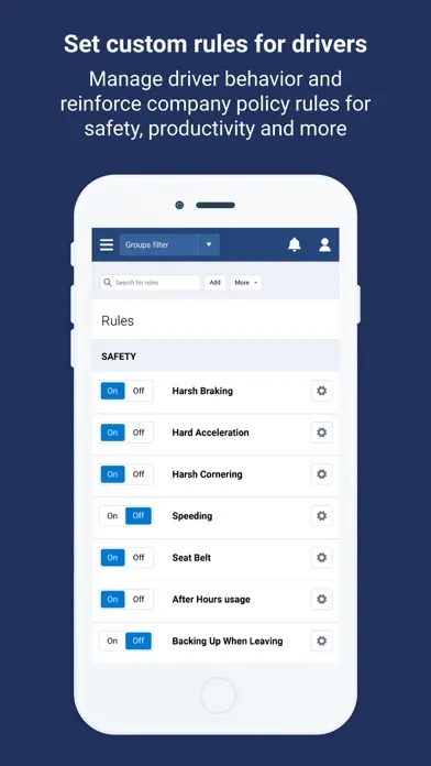 MyGeotab Fleet Management स्क्रीनशॉट