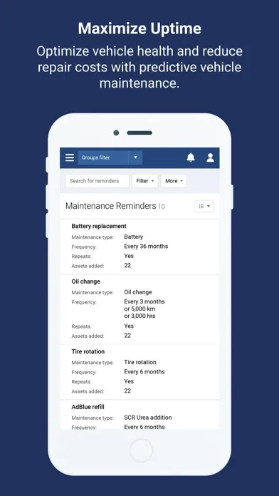 MyGeotab Fleet Management स्क्रीनशॉट