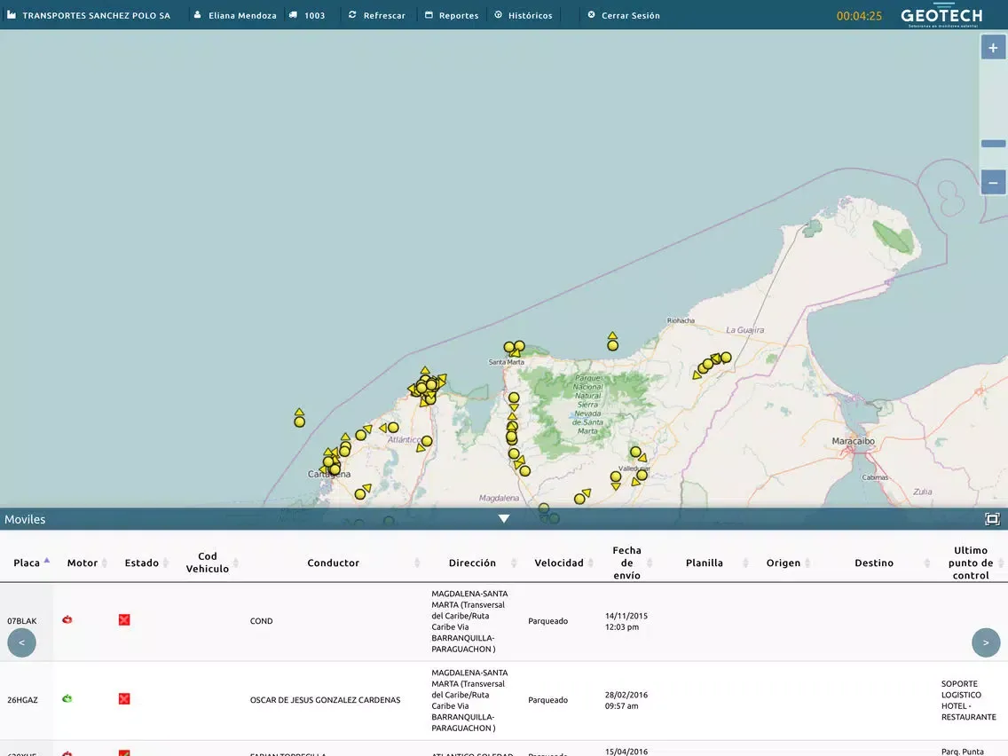 Geotech iPad  Screenshots