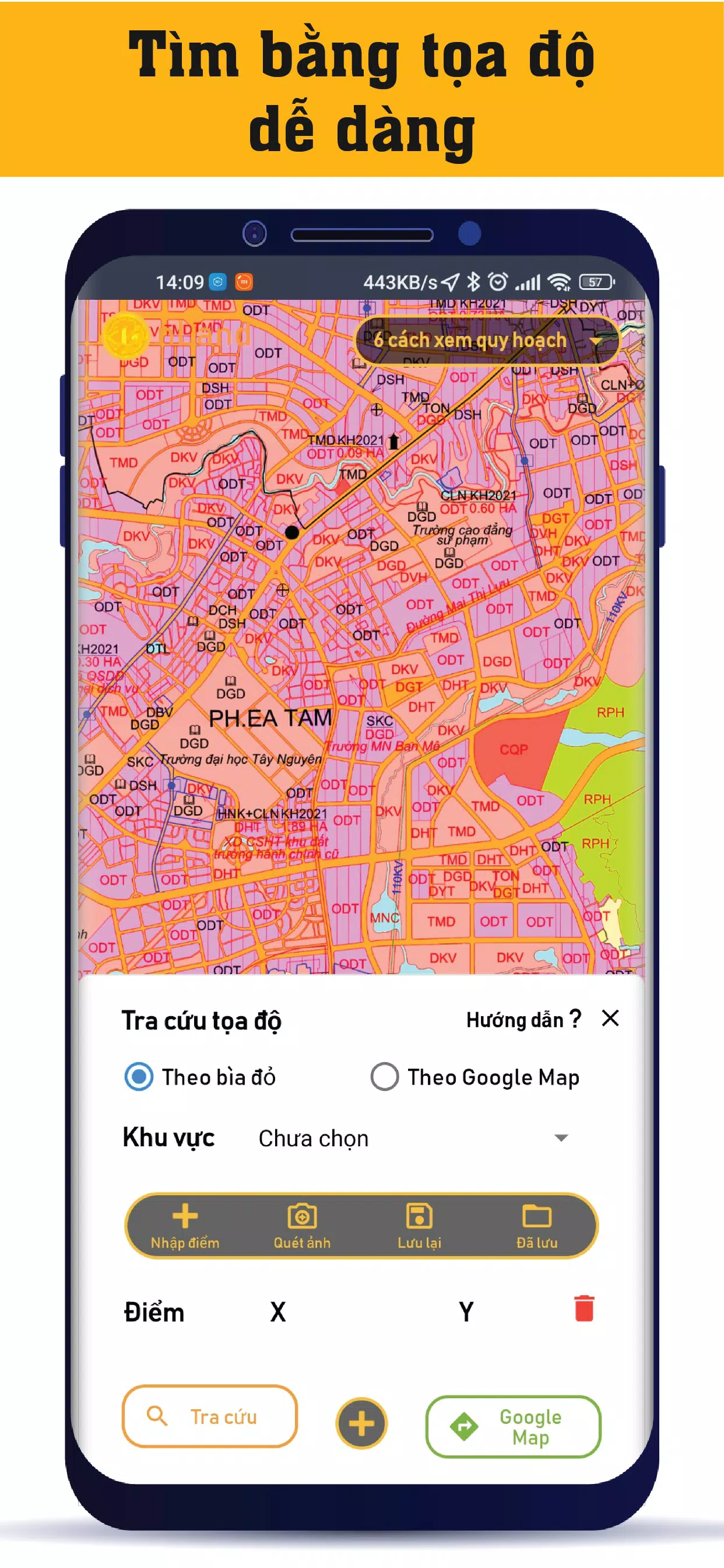 Onland-Xem quy hoạch toàn quốc Screenshots5
