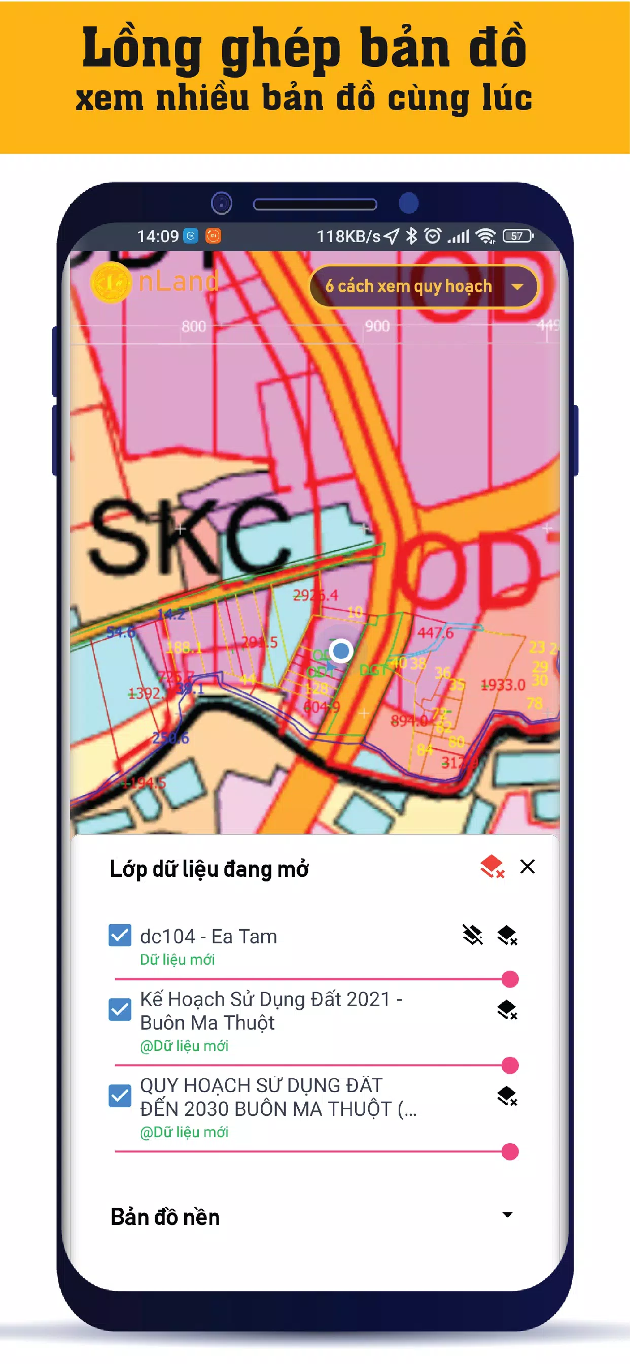 Onland-Xem quy hoạch toàn quốc Screenshots6