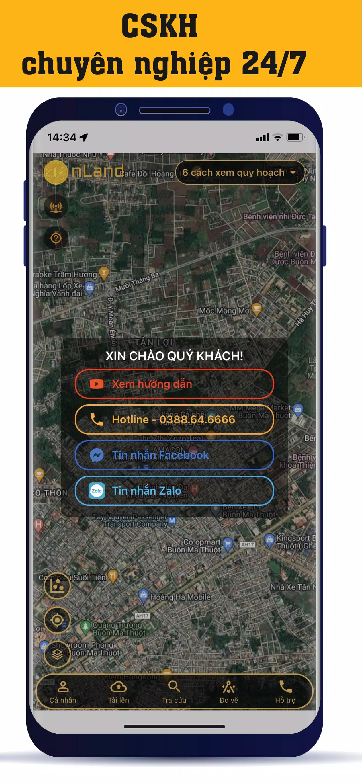 Onland-Xem quy hoạch toàn quốc Screenshots8
