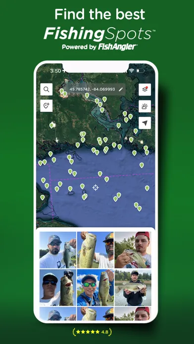 Fishing Spots - Fish Maps應用截圖