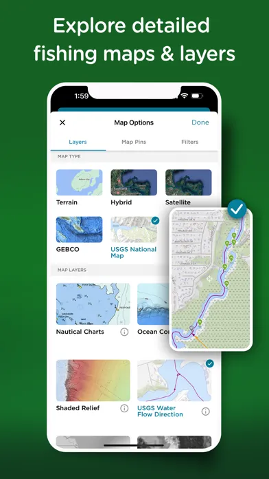Fishing Spots - Fish Maps應用截圖