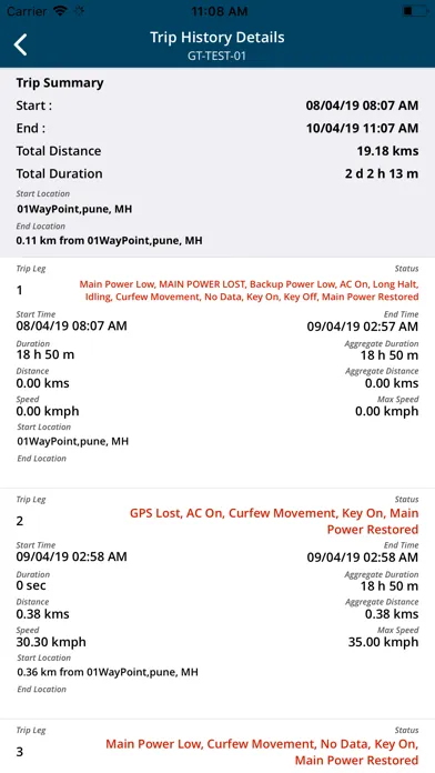 Скриншоты GeoTrackers MRM