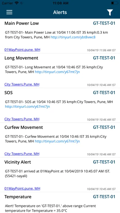 Скриншоты GeoTrackers MRM