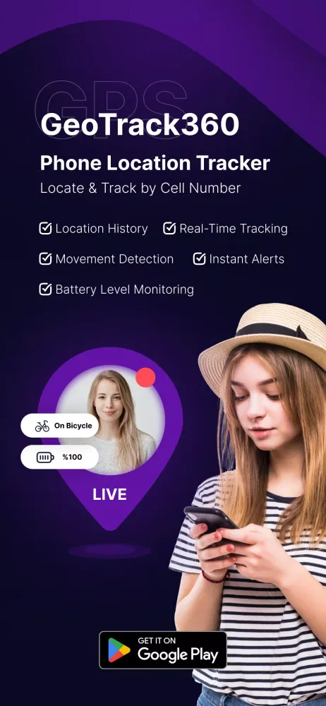 GPS Location Tracker Phone App 스크린샷