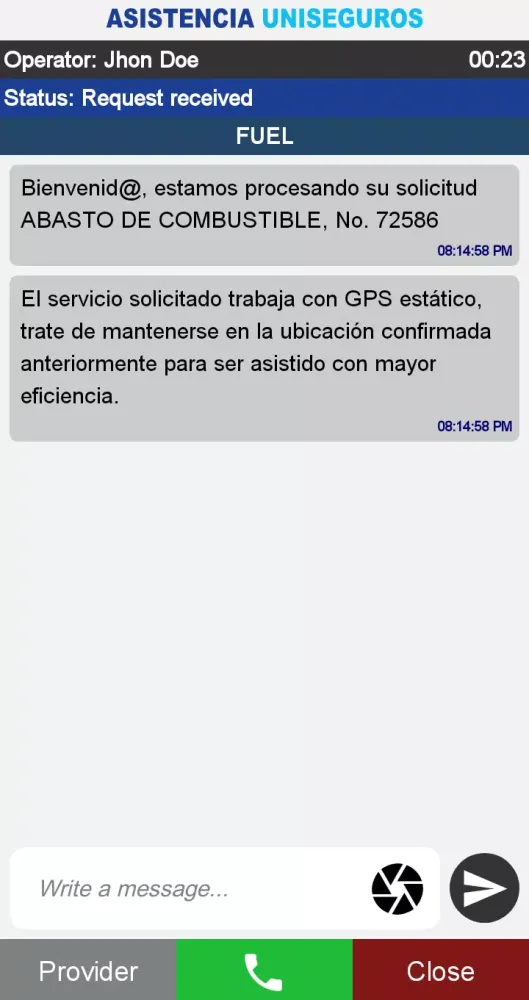 Assistance Uniseguros应用截图