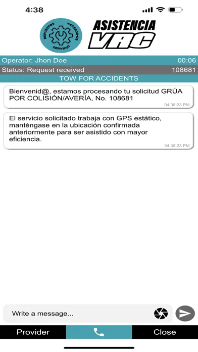 Assistance VRC Ekran Görüntüleri