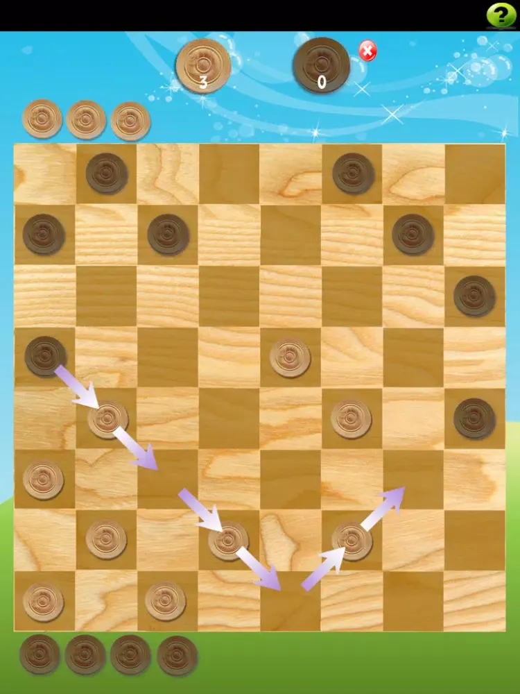Draughts Bluetooth iPad  Screenshots