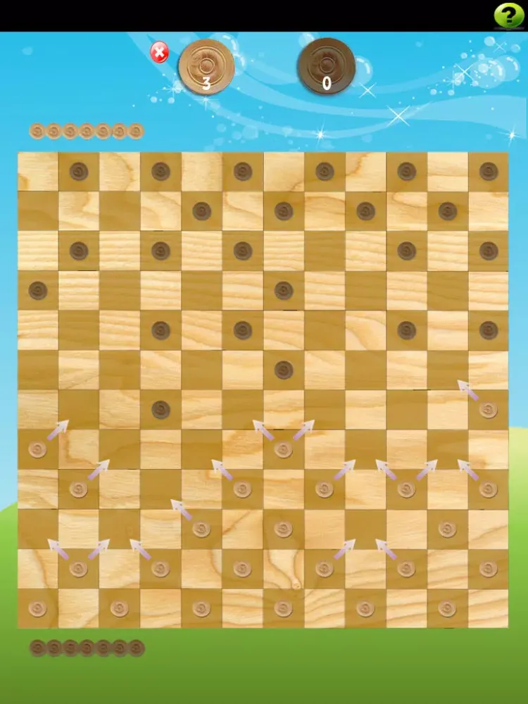 Draughts Bluetooth iPad  Screenshots
