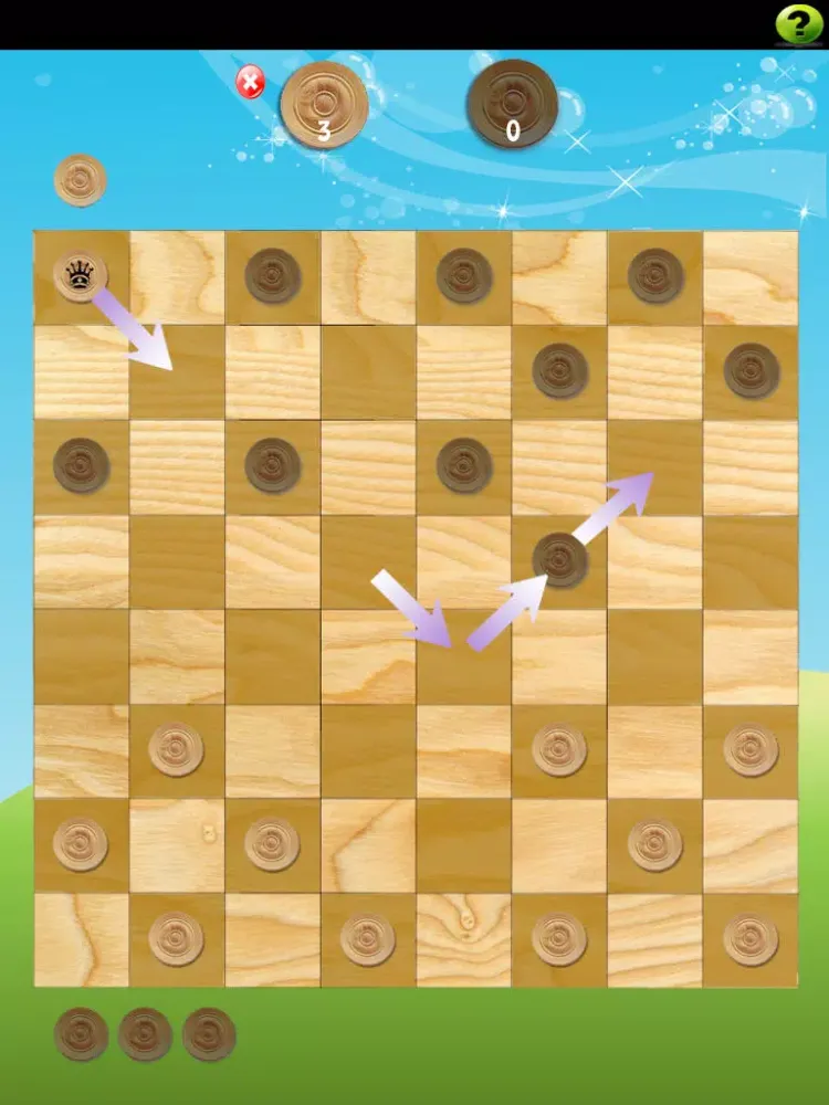 Draughts Bluetooth iPad  Screenshots