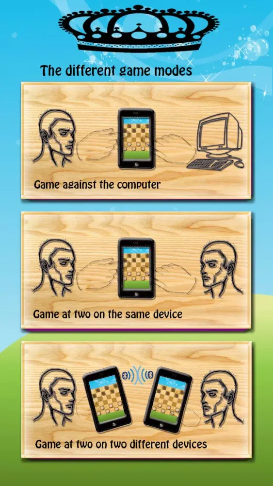 Draughts Bluetooth Screenshots