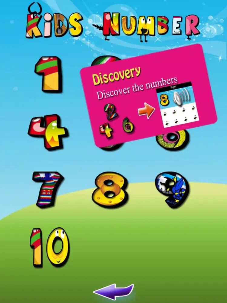 Kids Number iPad  스크린샷