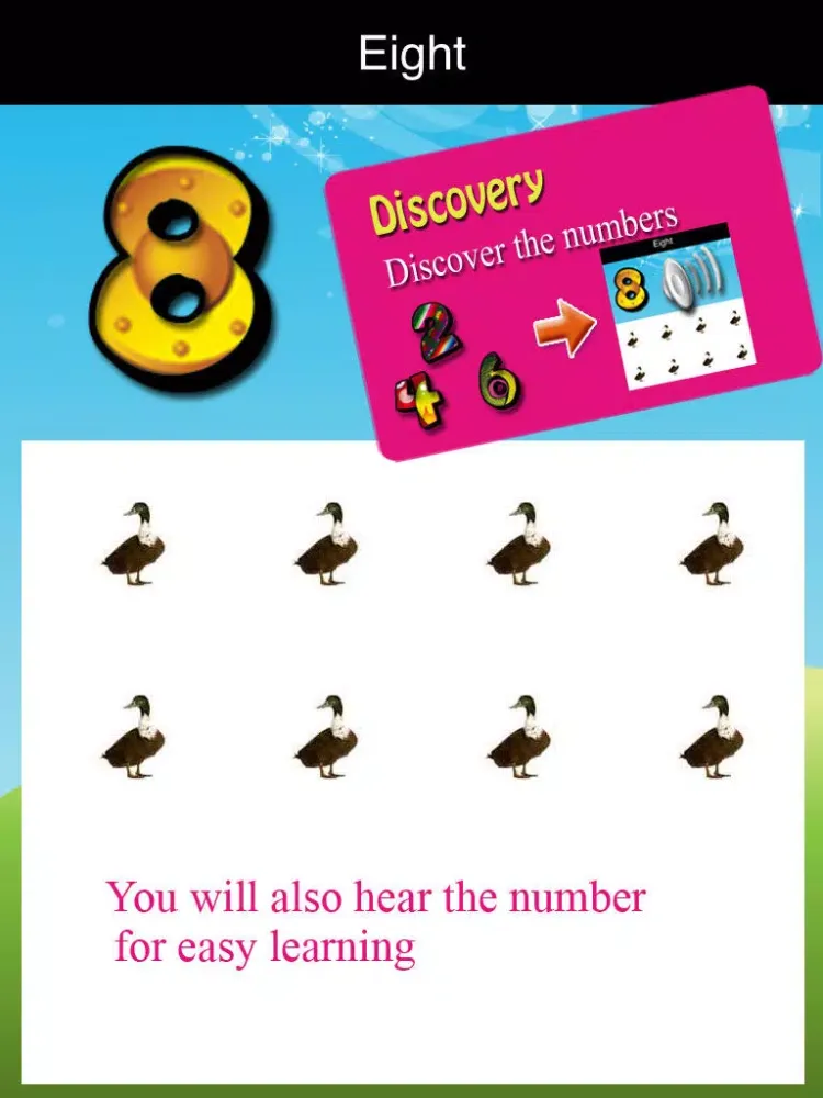 Kids Number iPad  스크린샷