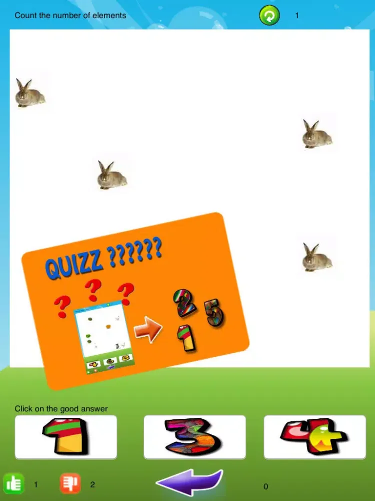 Kids Number iPad  스크린샷