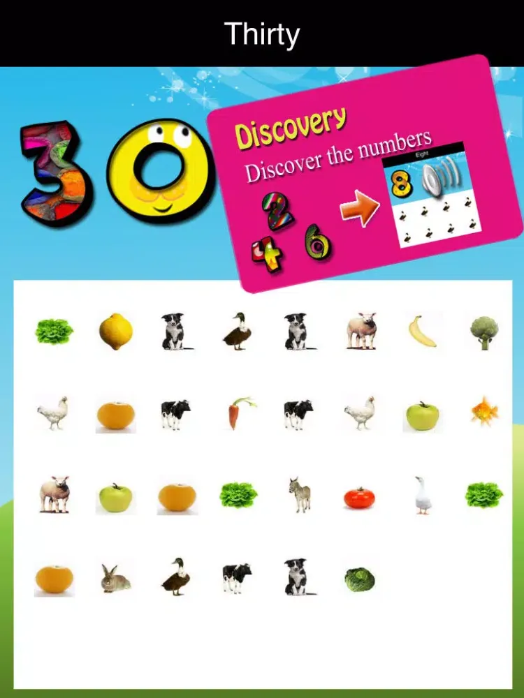 Kids Number iPad  스크린샷