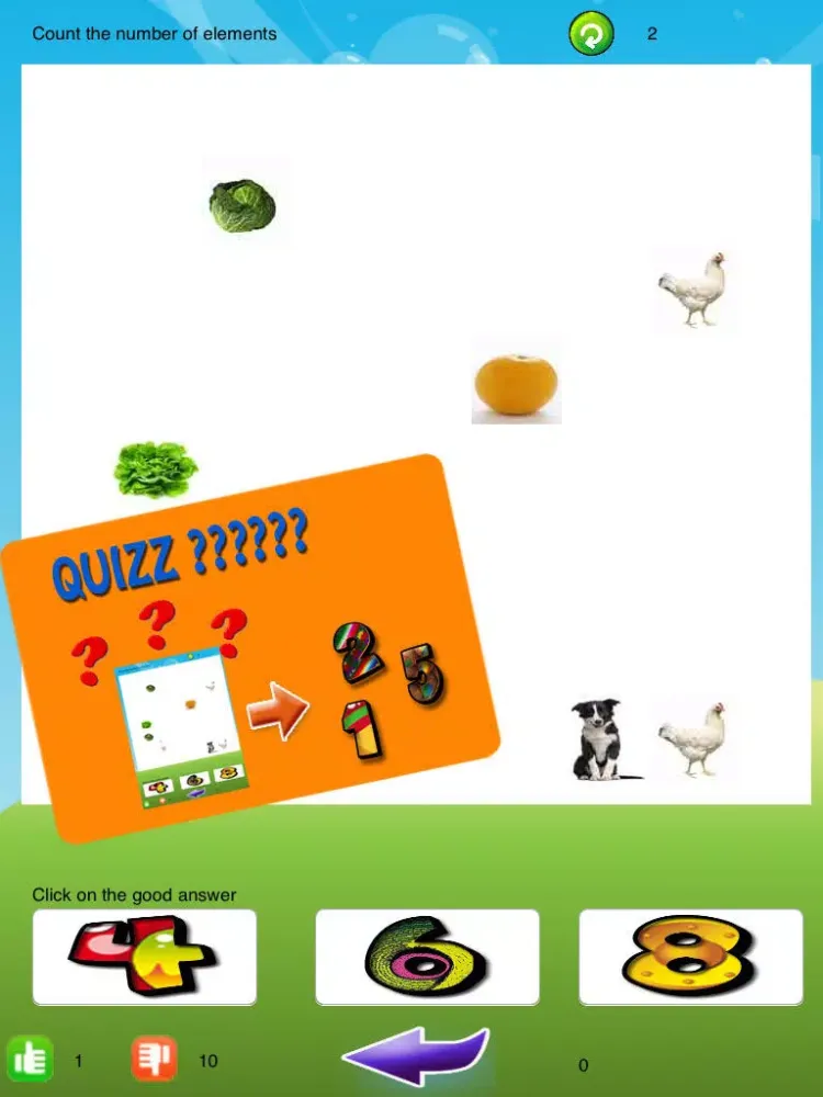 Kids Number iPad  스크린샷