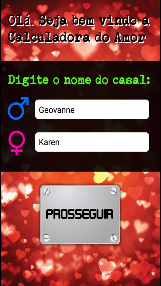Calculadora do Amor Digital應用截圖