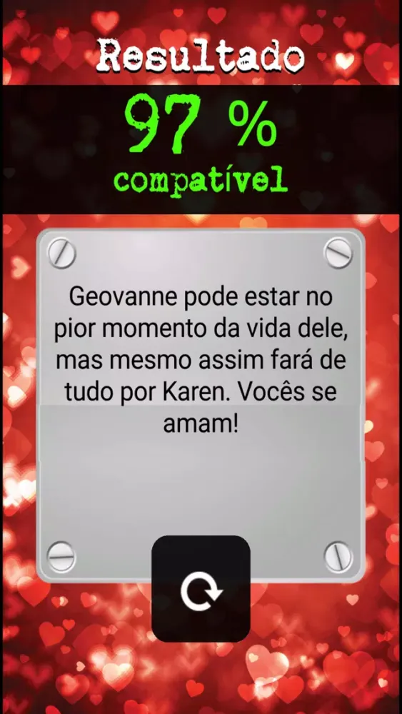 Calculadora do Amor Digital應用截圖