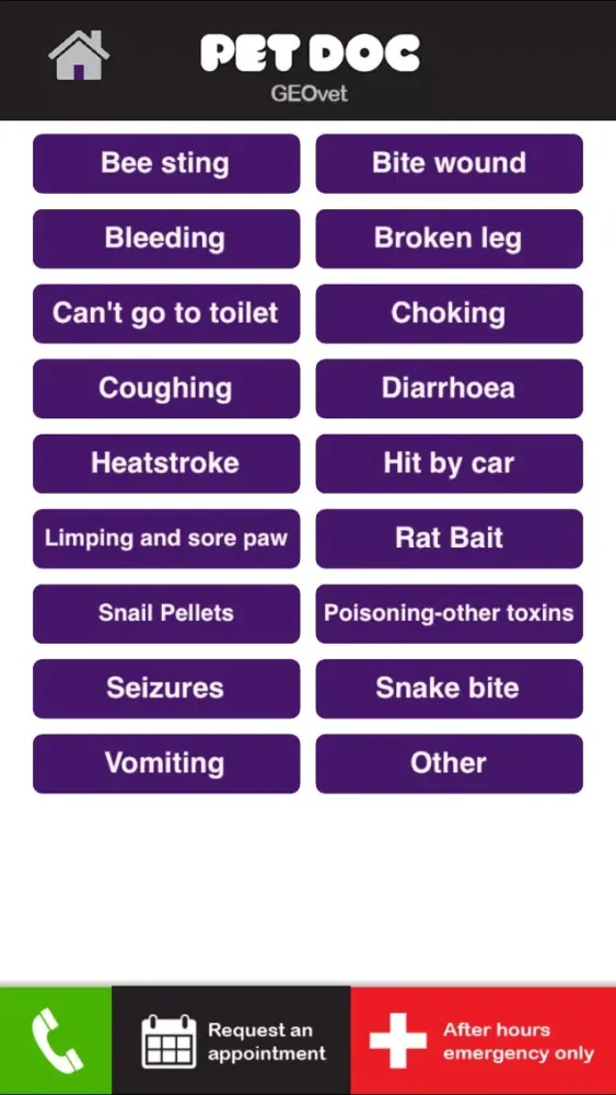 GEO VET (GEOvet Veterinary Hospital)应用截图