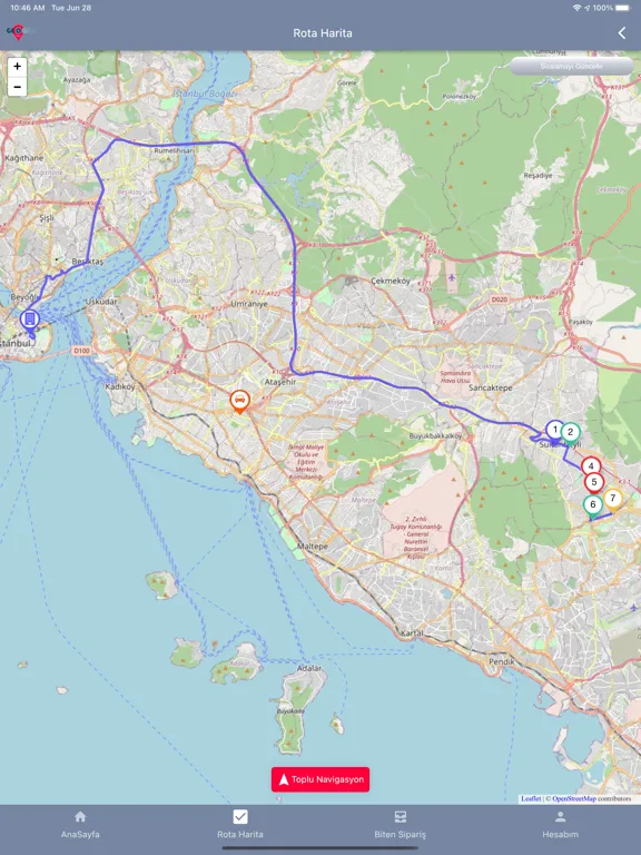 GeoWix iPad  Ekran Görüntüleri