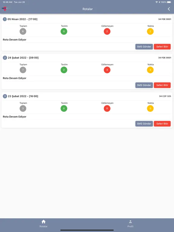 GeoWix iPad  Ekran Görüntüleri