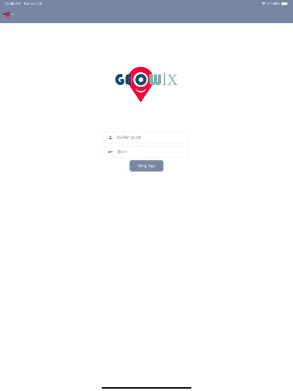 GeoWix iPad  Ekran Görüntüleri