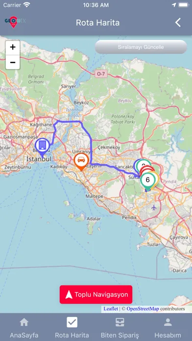 GeoWix Ekran Görüntüleri
