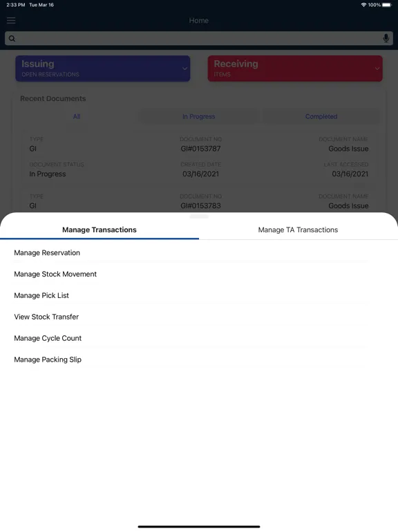 Ảnh chụp màn hình của GEP NEXXE iPad 