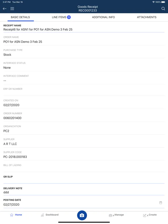 Ảnh chụp màn hình của GEP NEXXE iPad 